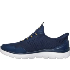 Herre Skechers Summits Slip In Sneakers Navy
