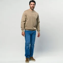 Herre Skyler Sweatshirt Silver Mink