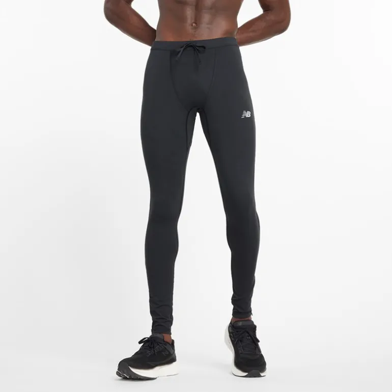 Herre Sleek NB Dry Reflekterende Løbe Tight Leggings Sort