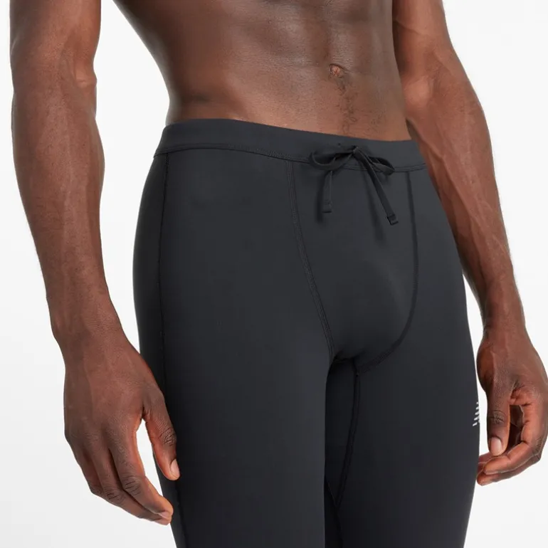 Herre Sleek NB Dry Reflekterende Løbe Tight Leggings Sort