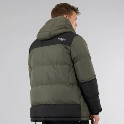 Herre Squadage Panel Jakke Oliven