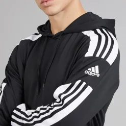 Herre Squadra 21 Pullover Træningshættetrøje Sort/​Hvid