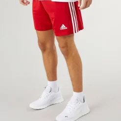 Herre Squadra 21 Shorts Team Power Rød/​Hvid