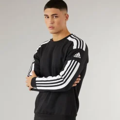 Herre Squadra 21 Sweatshirt Sort/​Hvid