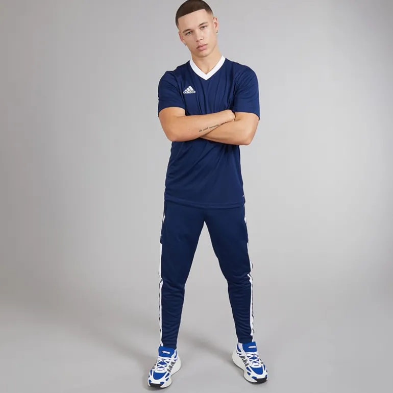 Herre Squadra 21 Træningsbukser Navy/Hvid