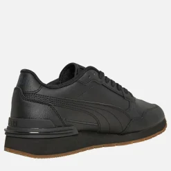 Herre ST Runner V4 Læder Sneakers Sort/​Stærk Grå/​Gummi