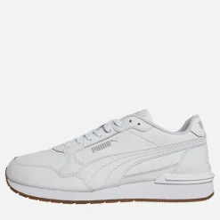 Herre ST Runner V4 Læder Sneakers Hvid/​Isgrå/​Gummi