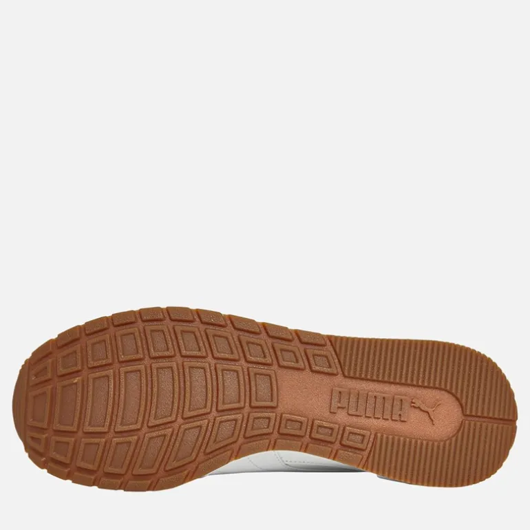 Herre ST Runner V4 Læder Sneakers Hvid/Isgrå/Gummi