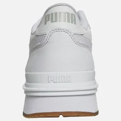 Herre ST Runner V4 Læder Sneakers Hvid/Isgrå/Gummi