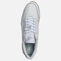 Herre ST Runner V4 Læder Sneakers Hvid/Isgrå/Gummi