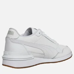 Herre ST Runner V4 Læder Sneakers Hvid/Isgrå/Gummi