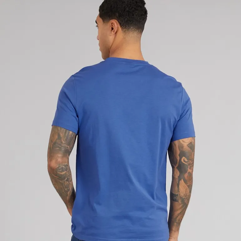 Herre Stormfisk T-shirt Open Blue