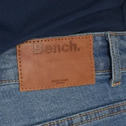 Herre Stuart Jeans med lige pasform Mellem Blå Vask