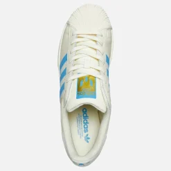 Herre Superstar Messi Træner Cream White/​Semi Blue Burst/​Gold Metallic
