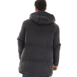 Herre Tabor Lang Lang Pufferjakke Sort