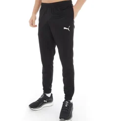 Herre teamRISE Poly Sport træningsbukser Sort