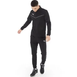 Herre teamRISE Poly Sport træningsbukser Sort