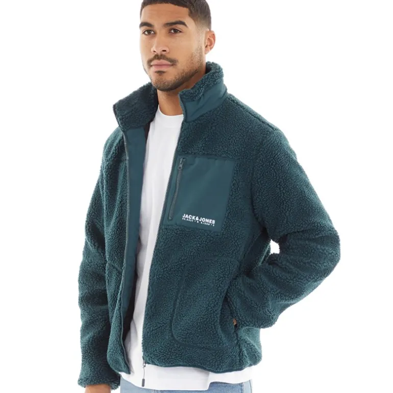 Herre Teddy Fleecetøj Grøn