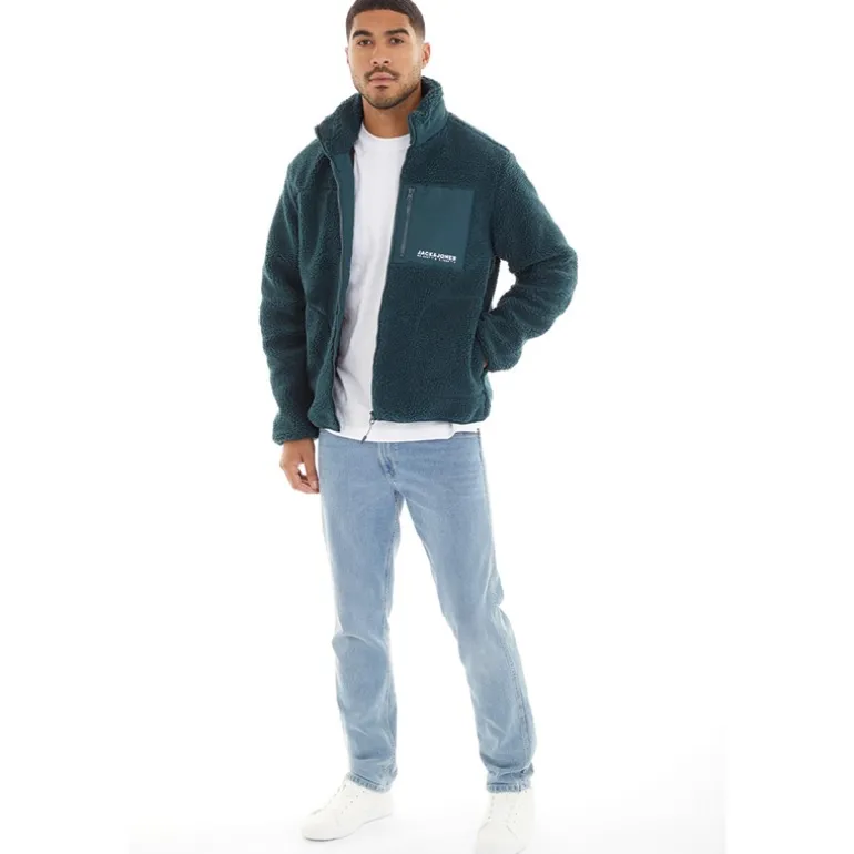 Herre Teddy Fleecetøj Grøn