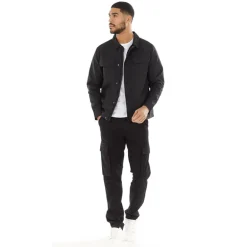 Herre Teknisk Overshirt Sort