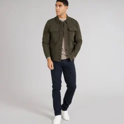 Herre Teknisk Overskjorte Khaki