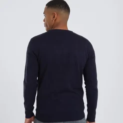 Herre Theory Rundhals Trøje Blå