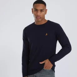 Herre Theory Rundhals Trøje Blå