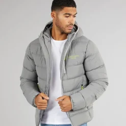 Herre Thor Puffer Jakke Slate