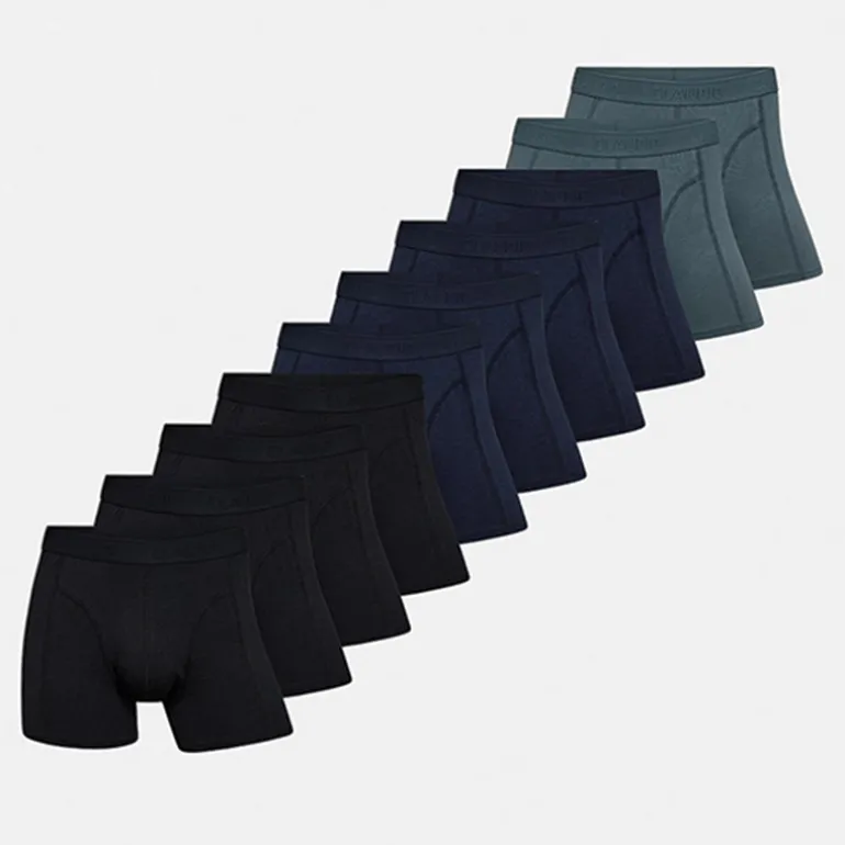 Herre Ti Pak Bambus Boxershorts Multi Farve