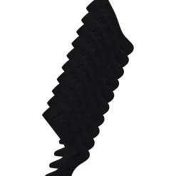 Herre Ti Pak Bambus Sokker Sort