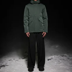 Herre Tiam Funktions Stretch Jakke Tanggrøn