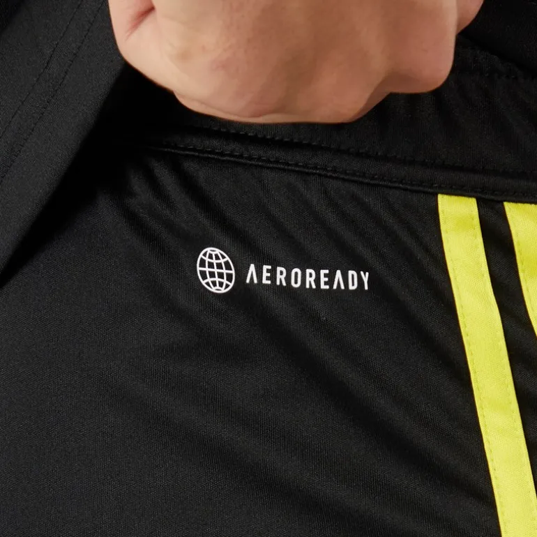 Herre Tiro 23 Club træningsshorts sort/lysegul