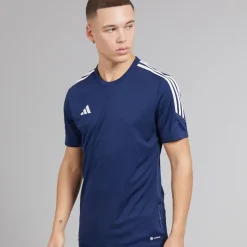 Herre Tiro 23 Club T-shirt Team Navy Blue 2/​Hvid