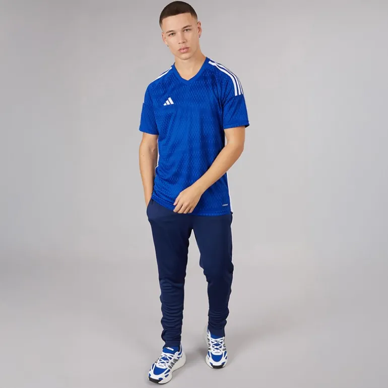 Herre Tiro 23 Konkurrence trøje Team Royal Blue/Hvid