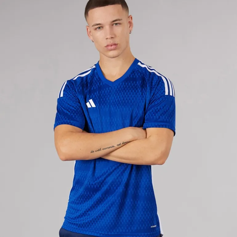 Herre Tiro 23 Konkurrence trøje Team Royal Blue/Hvid
