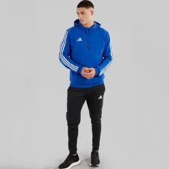 Herre Tiro 23 League Pullover Sweat Hættetrøje Team Royal Blue