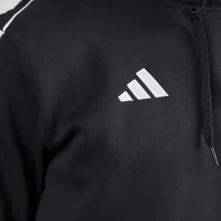 Herre Tiro 23 League Pullover Sweat Hættetrøje Sort