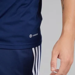 Herre Tiro 23 League T-shirt Team Navy Blue/Hvid