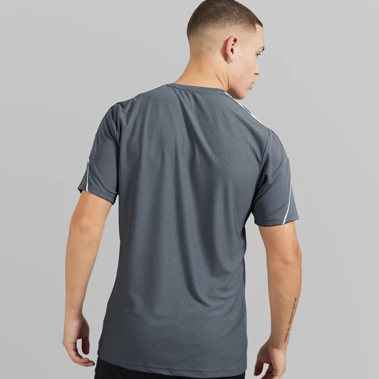 Herre Tiro 23 League T-shirt Team Onix/Hvid