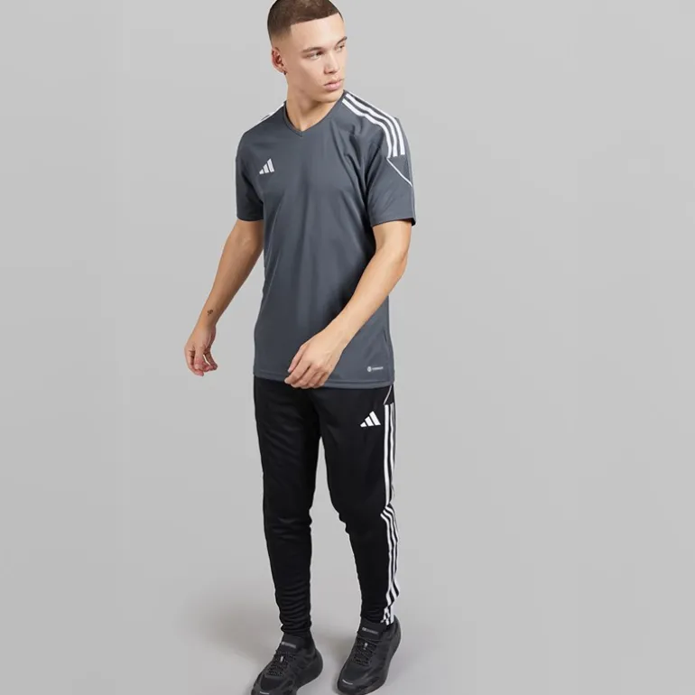 Herre Tiro 23 League T-shirt Team Onix/Hvid