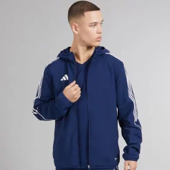 Herre Tiro 23 League Vindjakke Team Navy Blue