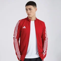 Herre Tiro 23 Track Sport træningstrøjer Rød