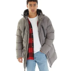 Herre Todd Pufferjakke Mørkegrå