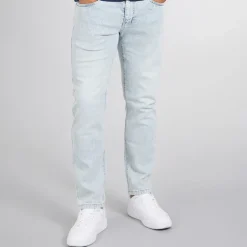 Herre Tony Regular Fit Jeans Foam Blue