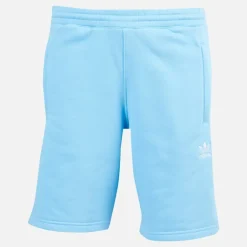 Herre Trefoil Essentials Shorts Semi Blue Burst