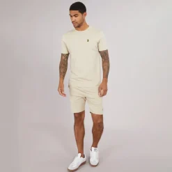 Herre Trousernake Sæt Beige