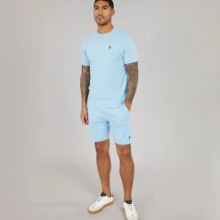 Herre Trousernake Sæt Lys Blå