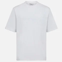 Herre T-shirt med print Hvid