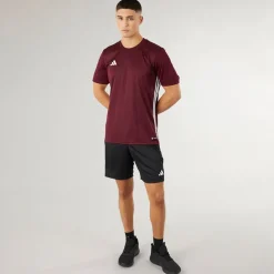 Herre T-shirt Tabela 23 Team Maroon 2/​Hvid