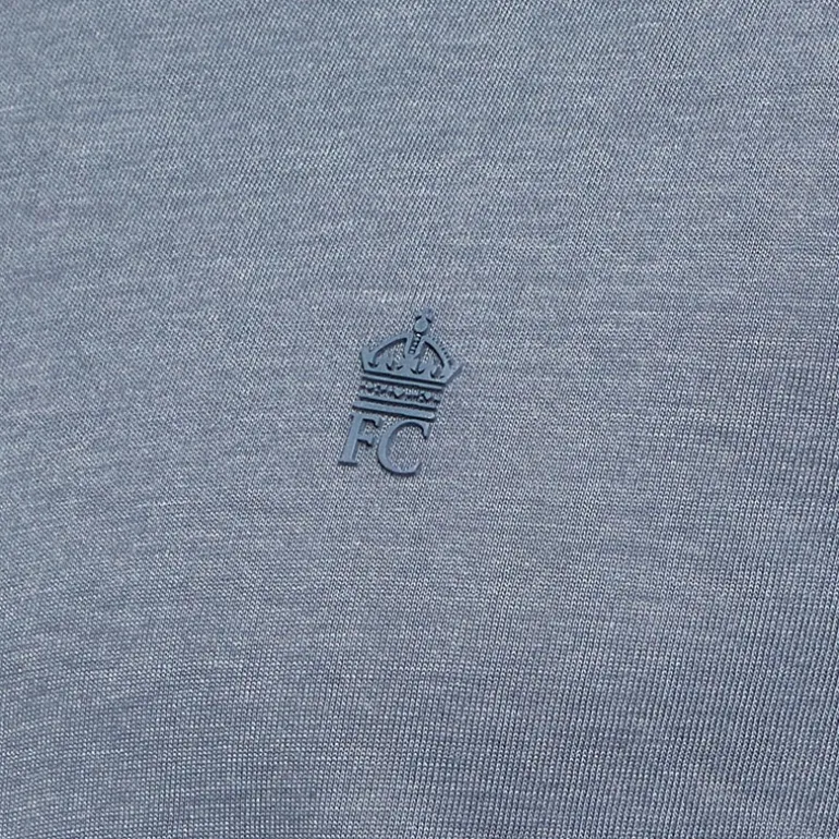 Herre T-shirts Mergel-Bordeaux